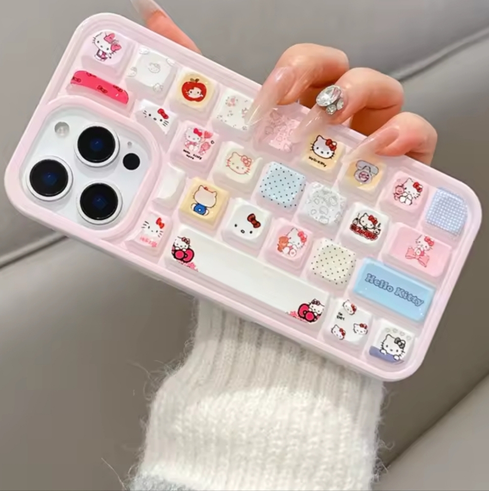 Brand new Apple IPhone 16 Pro Max Hello Kitty Silicone Phone case